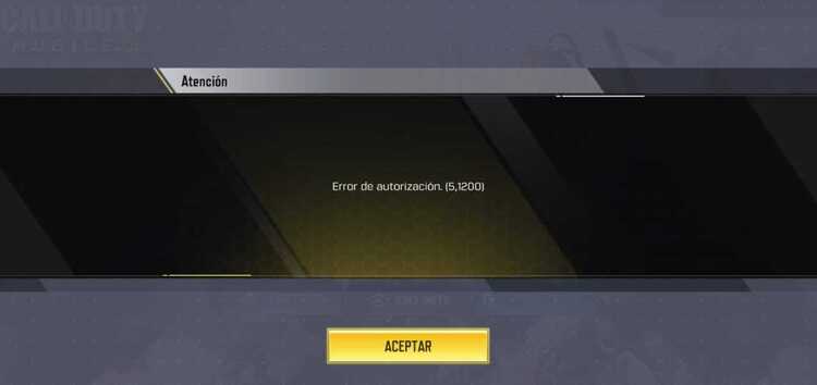 COD Mobile Authorization Error On Android 5 1200 Solution 2 How to Fix COD Mobile Authorization Error On Android 5 1200